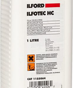 B004X5D7HG Ilford Ilfotec HC Fine Grain Developer for Black & White Film, Liquid Concentrate 1 Liter Bottle.