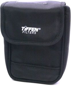 B00513EPUC Tiffen 4565BLTPCH6 4X5.65 6 Pocket Filter Pouch with Belt Loop Black