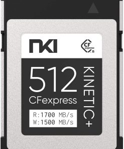 B0925QJB92 NKI 512GB Kinetic Plus CFexpress Type B Memory Card - Optimized for 8K RAW Recording, up to 1700MB/s - Compatible with Canon R5/R3/C300III/C500II, Nikon Z6/Z7/Z6 II/Z7 II, Lumix S1/S1R, XF IQ4
