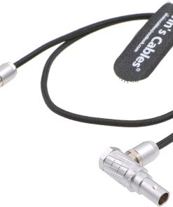 B0919J5R2D Alvin's Cables Teradek Bond ARRI Alexa Camera Power Cable 2 Pin Male to 2 Pin Male Right Angle 19.7in