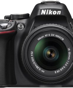 B00IDUNW72 Nikon D5300 24.1MP DX-Format Digital SLR Camera with AF-S DX NIKKOR 18-55mm f/3.5-5.6G VR II Lens, Black - Bundle with Slinger 100 Holster Bag, 16GB Class 10 SDHC Card, Spare EN-EL 14 Battery