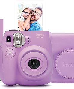 B093KGNM35 Fujifilm Instax Mini 7s Instant Camera Bundle - Lavender