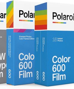 B093QJFZZG Polaroid 600 Film Variety Pack - 600 Color Film, B&W Film, Color Frames Film (32 Photos) (6183)