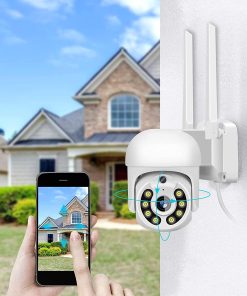 B094DM2621 Security Cameras Outdoor Wireless,?Tuyaguard Home Surveillance Camera with Dome Clear Night Vision 2-Way Audio Motion Detection Video Clound Storage HD Camera Compatible with Alexa