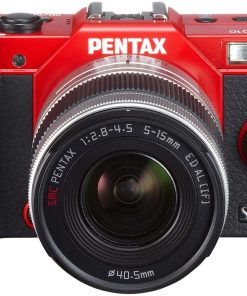 B009APFONE Pentax Q10 Mirrorless Digital Camera with 3-Inch LCD zoom lens kit 12.4MP (RED) (OLD MODEL)