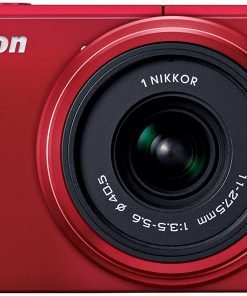 B00AY6MEFO Nikon 1 S1 10.1 MP HD Digital Camera with 11-27.5mm 1 NIKKOR Lens (Red)