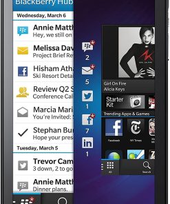 B00BC0WNUC BlackBerry Z10 Unlocked Cellphone, 16GB, Black