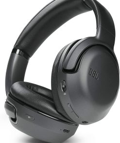 B092CJJ37Y JBL Tour ONE Wireless Noise Cancelling Bluetooth Headphones, Hi-Res Audio, Perfect Voice Clarity Phone Calls, up to 50H Battery, Google Assistant and Amazon Alexa, iOS and Android Compatible (Black)