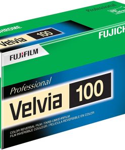 B00EZI194O Fujifilm 16326107 Fujichrome Velvia 120mm 100 Color Slide Film ISO 100 - 5 Roll Pro Pack (Green/White/Purple)