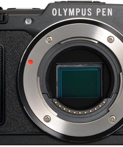 B00CI3R7BM Olympus E-P5 16.1MP Mirrorless Digital Camera with 3-Inch LCD- Body Only (Black)