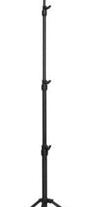 B0067HU22Q Matthews Medium Duty Maxi Aluminum Kit Stand, Maximum Height 113.5" (9'5"), Supports 25 lbs, Black.