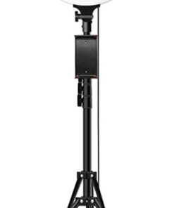 B093Q8LVZN Selfie Lighting, 12" 32cm with Tripod Stand 10 Levels of Brightness 3 Modes Stable Stand Brighter Soothing Look Remote Control for Live Stream Vlog YouTube Tiktok Makeup-Black