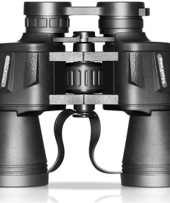B0912X1TSL Binoculars Large Eyepiece 20x50 HD High-Power Night Vision Optic Lens Waterproof Telescope for Tourism Ball Games Powerful Binoculars (Color : Black, Size : 19 x 18 x 7cm)