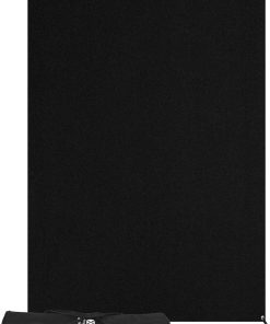 B0081VFATG Westcott 578K X-Drop Kit with 5 x 7 Feet Black Backdrop - Black
